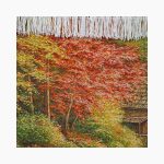 تابلو فرش دستبافت طرح منظره آسیاب آبشار کد 7412515 - Image 3