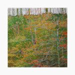 تابلو فرش دستبافت طرح رودخانه جنگلی کد 7412616 - Image 3