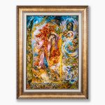 تابلو فرش دستبافت طرح راز کد 741376