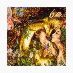 تابلو فرش دستبافت طرح نیازو نوارش کد 7413710 - Image 2