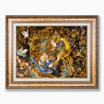 تابلو فرش دستبافت طرح تمنای بخشایش کد 7413711