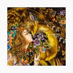 تابلو فرش دستبافت طرح تمنای بخشایش کد 7413711 - Image 2