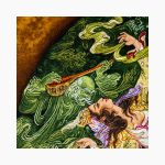 تابلو فرش دستبافت طرح نشاط هستی کد 7413712 - Image 2