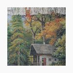 تابلو فرش دستبافت طرح منظره توماس کد 7412612 - Image 3