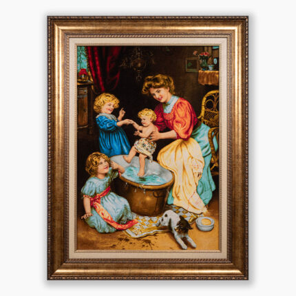 تابلو فرش دستبافت طرح کانون خانواده کد 741337