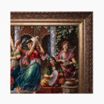 تابلو فرش دستبافت طرح رقص شرقی کد 7413318 - Image 2