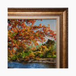 تابلو فرش دستبافت طرح منظره پاییز کد 7412622 - Image 2